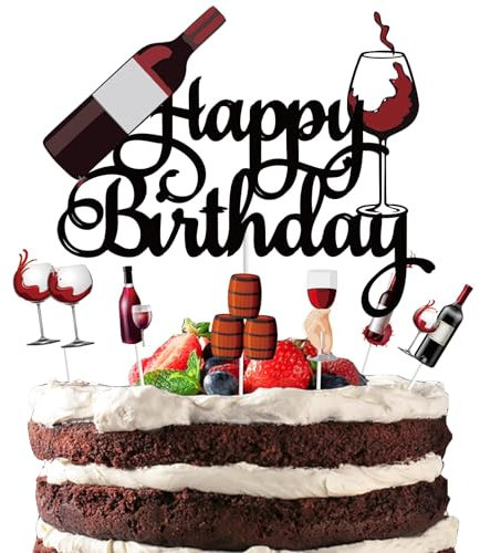 Beers Cupcake Toppers,7 PCS Biere Champagne Kuchen Deko,Bier Mottoparty Kuchen Verzieren,Bierkrug Cupcake Topper,Bier Tortendeko für Männer Frauen Beers Party