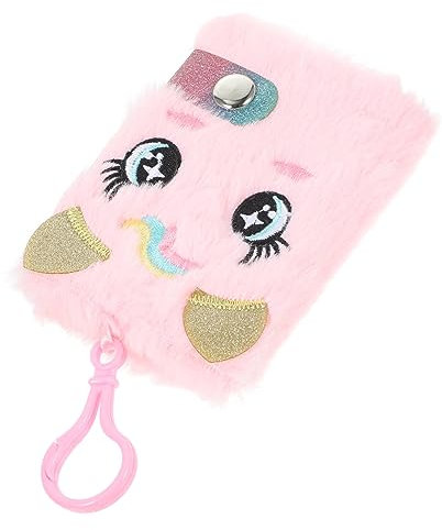 Gogogmee Notizbuch Mit Plüschüberzug Tragbares Tagebuch Für Schüler Süßes Einhorn Design Hängendes Notizbuch Für Alltag Und Schule Für Persönliche Erinnerungen