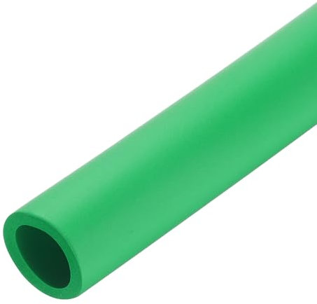 QUARKZMAN 1 x 0.5m Rohrisolierung Schaumstoff, Durchmesser 25mm Isolierstärke 5mm Heizungsrohr Verkleidung für Fitnessgeräte, Rohre, Handhaben (Grün)