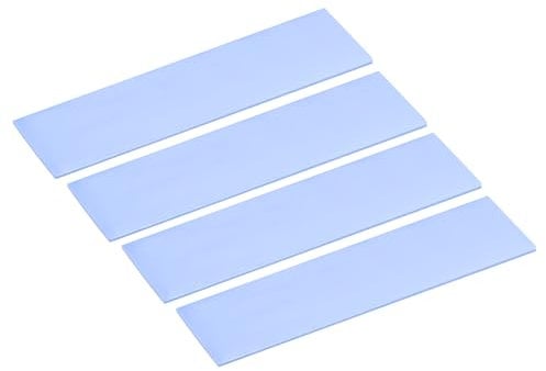 sourcing map 4 Pack M.2 Thermal Pad 100x22x1mm for Pc M.2 22110 nvme SSD Heatsink Cooler