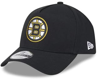 New Era Boston Bruins NHL Injection Schwarz Verstellbare 9Forty A-Frame Cap - One-Size