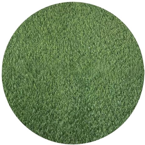 BESPORTBLE Tapis de table rond en gazon artificiel vert - Pour décoration intérieure et extérieure - Résistant aux intempéries - Pour balcon et jardin - Décoratif et polyvalent
