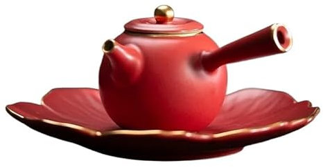 SBCGFY Teekanne Kung Fu Teeset Seitengriff Kanne Teezubereitungsgerät Haushaltsteekanne Einzelkanne mit Filter Teekessel Samowar Tee-Ei(Einheitsgröße)