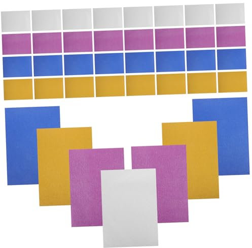Gadpiparty 40blätter Glitzerpapier Zum Basteln Farbiger Karton Für Kartenherstellung Glitzerkartonpapier Für Diy-projekte Bastelpapier Zum Selbermachen Glitzerpapierkarton Für Geschenke