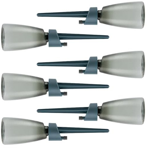 Picos de Riego para Plantas Accesorios,6 Regadores Automáticos Para Plantas Con Botella | Válvula De Control De Liberación Lenta Riego Automático Para Macetas Hogar Uso Diario Interior Vacaciones Balc