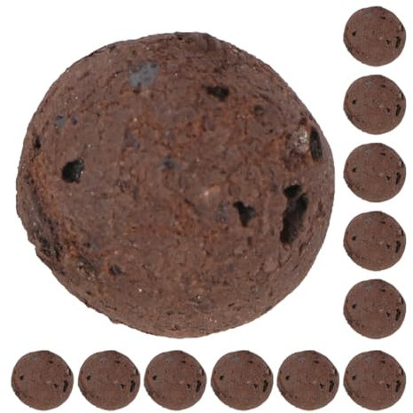 KONTONTY Gravilla Decorativa para Sustrato de Plantas Piedras para Suculentas y Hidropónico Color Marrón