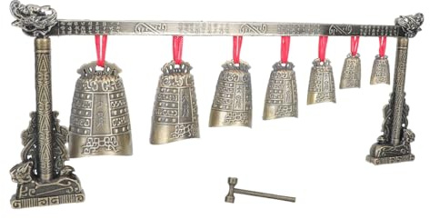 BESPORTBLE Tischklangspiel Antik Vintage-metall-klangspiel Als Dekoration Innenraum-ornament Schlaginstrument Musikinstrument Für Heimgebrauch Geschenkidee