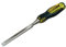 STANLEY 0-16-251 0-16-252 Formón FatMax CONTROL - 8 mm, Argent/Noir