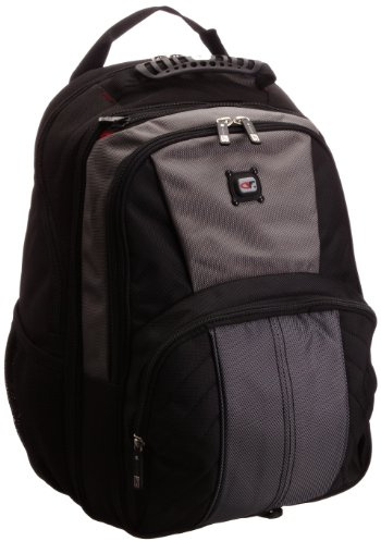 Gino Ferrari MD57643 Unisex-Adult Astor Laptop Bag Black/Grey GF502