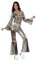 ATOSA déguisement disco argenté XL