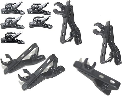 Tramo Pince avec clip pour micro-cravate en métal