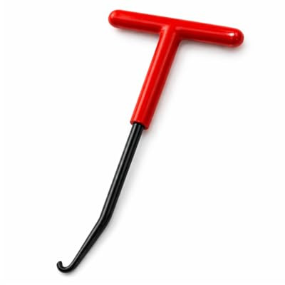 2EXTREME Federhaken, Montagehaken für Kupplungs- & Auspufffedern 155x80 mm | Universal-Werkzeug aus Stahl, ca. 50 g, für Haupt-/Seitenständerfedern; kompatibel mit Roller, Mofa, Moped, Quad und Motorrad