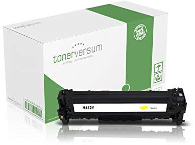 Tonerversum XXL Toner kompatibel zu HP CF412A 410A für HP Color Laserjet Pro M452 M452dn M452dw M452nw - Yellow 5.000 Seiten