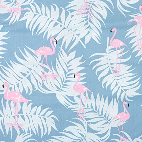 Ein Stück 50cm * 160cm Flamingo bedruckten Baumwollstoff,patchwork stoffe,baumwollstoff meterware,stoffe patchwork stoffpaket
