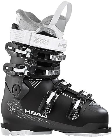 HEAD Damen Advant Edge 65 W Skischuhe, Schwarz/anthrazit, 245 EU