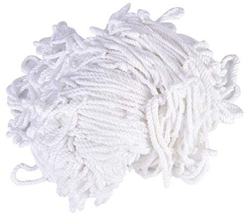 MAGT Tornetz, Fußballtor Ersatz Nets Werkzeuge Fußballtor Zielblätter Fußballtor Replacement Nets Polypropylenfaser Fussball Sportspiel Training (3 x 2m / 118 X 78.7inch) (Farbe : A)