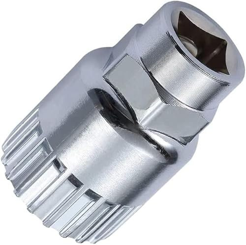 Gowxs Bicycle Freewheel Remover，Mountain Bicycle Lockring Removal Tool for Sram, Sunrace, Shimano, DNP and Other 6,7,8,9,10,11Speed Freewheel (Lengthen Sleeve)