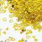 Catelves Konfetti Gold für Hochzeit - Streudeko, Glitter Tischkonfetti, Herz Deko - Etwa 600-700 Stück für Geburtstag, Feier, Jubiläum (Gold)
