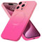DOMAVER Hülle für iPhone 15 Pro Kompatibel mit MagSafe, Handyhülle iPhone 15 Pro 6.1''Case, Dünn Stoßfest Magnetisch Schutzhülle für Mädchen und Frauen,Damen - Farbverlauf Rosa