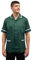Mirabella Health & Beauty Top de enfermera de salud masculina Darwin, Botella Verde-blanco, M