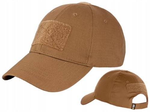 M-Tac Baseballkappe Mit Klettverschluss Flex Rip-Stop, Coyote Brown, M