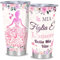 ZenMood Figlia Regalo di Compleanno, Tazza Termica a Mia Figlia, Idea Regalo Figlia da papà Mamma, Regali per Figlia Natale, Regalo di laurea, A Nostra Figlia Caffè Termica (20oz)