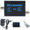 BNC to HDMI Video Signal Convertor,Audio Capture,4-IN-1 Composite CVBS AHD TVI CVI Converter Supporting Cable VGA for Camera/DVR/CCTV Security System