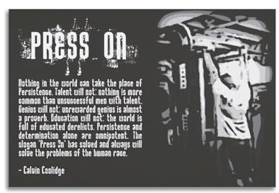 GUOYIN Motivationsposter für Übungen, Workout, dekorative Leinwand, Familie, Schlafzimmer, Kunstwerk, Bild, Gemälde, 60 x 90 cm, 11 Stück