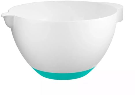 3L Mixing Bowl for Baking Cooking Serving Kitchen Non Slip Base Dishwasher Safe (Blue)