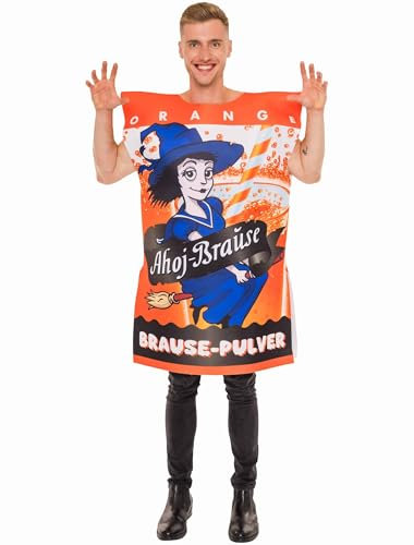 Deiters Kostüm Ahoj-Brause Halloween orange one size