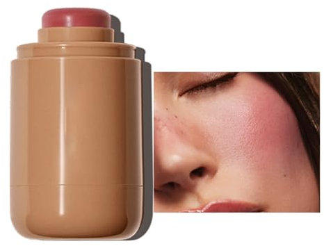 Fard Stick Make Up Multifunzione A Lunga Tenuta, Blush Stick For Guance, Blush Stick Opaco Naturale Modulabile 3 In 1 For Guance, Occhi E Labbra(05# Sleepy girl)