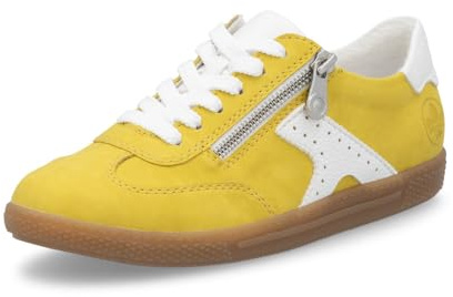 Rieker Women's Bright Yellow Summer Sneakers L9700 (Yellow, UK Footwear Size System, Adult, Women, Numeric, Medium, 5)