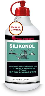 Silikonöl für Laufbänder + Sportgeräte 500ml + Spritzverschluss