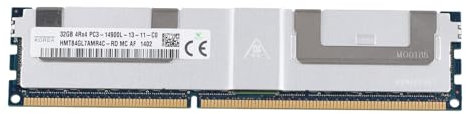 Rtxbvg Memoria RAM para Servidor DDR3 de 32 GB, 4RX4 PC3 14900L, 1866 MHz, REG