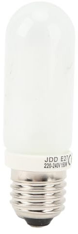 RASTKY Bulbo della Lampada Alogena, 150W 110-130 V E27 Filamento a Spirale Lulbo Ad Alta Trasmittanza per Illuminazione da Strobo da Studio con Foto con Filtro UV, Temperatura a