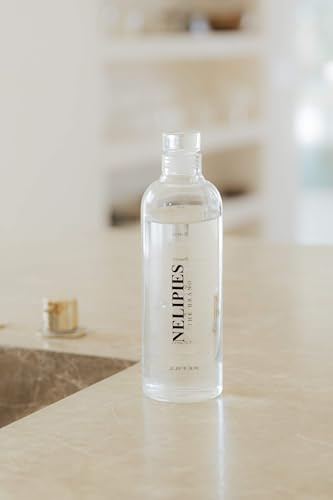 Nelipies The Brand Trinkflasche transparent hochwertige Glasflasche, 750ml, ideal für Sport, Freizeit, Strand