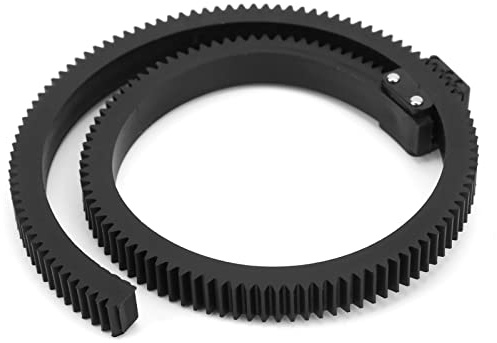 Plyisty Verstellbarer Follow Focus Len Gear Ring-Gürtel für SLR-DSLR-Kamera-Camcorder, Hergestell AUS AUS Hochwertigem Gummi und Kunstoff, Einfaches Design, Leicht und Kompakt, Starke, Starke,