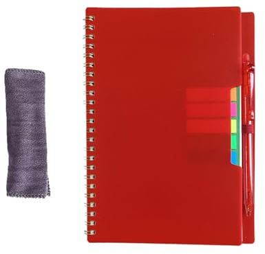 Eco Friendly Smart Notebook - Wiederverwendbarer digitaler Planer, löschbares Schreibpad | Verbundene Synchronisierung Zugriff auf Cloud-Speicher, Tagebuch zum Erfassen von Schreiben an