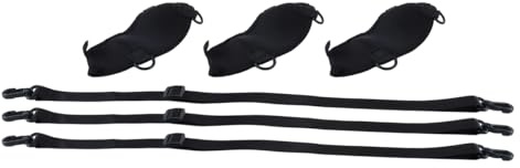 Alide 3 Soportes Para Copas Colgantes, Ajustables, De Tela, Para El Cuello.