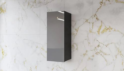 Arthauss Helio 08 Wall Cabinet 35cm in Grey Gloss - Versatile Storage