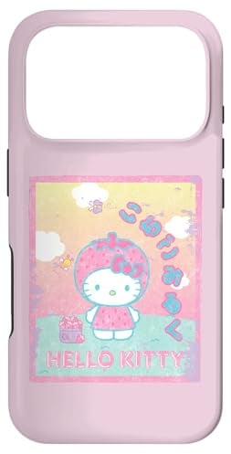 Hülle für iPhone 17 Pro Hello Kitty Erdbeermilch