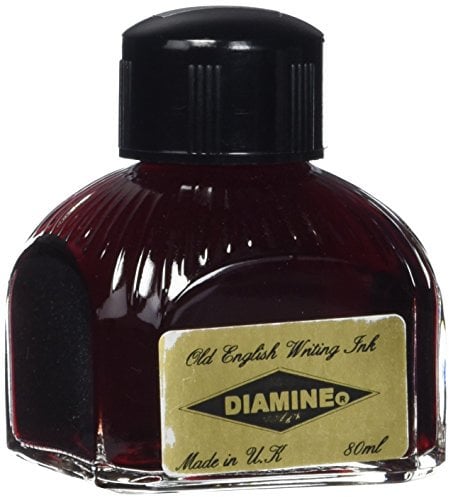 Diamine Fountain Pen Ink Bottle, 80 ml, Orange