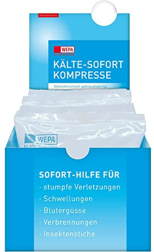 WEPA Kälte-Sofort-Kompresse 15 x 21 cm, 1 St. Kompressen