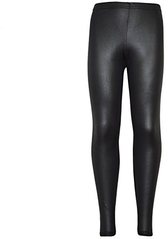 A2Z 4 Kids Girls Legging Comic Graffiti Floral Leopard - Legging Wet Look 7-8