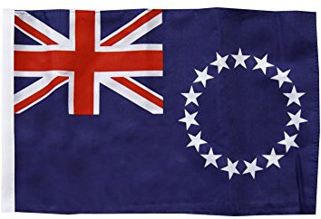 Flaggenfritze® Flagge Cook-Inseln - 30 x 45 cm