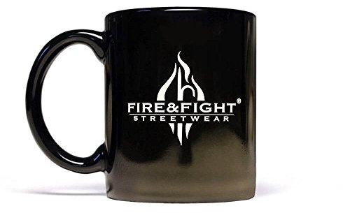 FIRE & FIGHT Streetwear® Logodesign Kaffeebecher