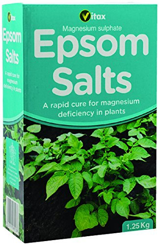 4 X Vitax 1.25Kg Epsom Salts Fertiliser