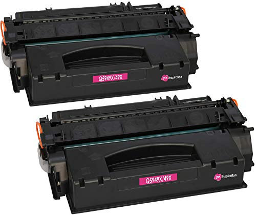 Ink Inspiration 2 Premium Toner kompatibel für HP Q5949X 49X Laserjet 1320, 1320N, 1320NW, 1320TN, 3390, 3390AIO, 3392AIO | 6.000 Seiten