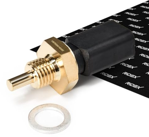 RIDEX 830C0010 Kühlmitteltemperatursensor mit Dichtung Kompatibel mit RENAULT Clio 3 Schrägheck BR0/1, CR0/1 226306024R 2263000Q1C 4401811