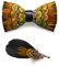 JEMYGINS homme noeud papillon plume et cuir handmade noeud papillon mariage rencontre(32)